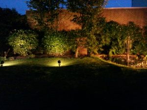 Tuinverlichting Eindhoven in het donker